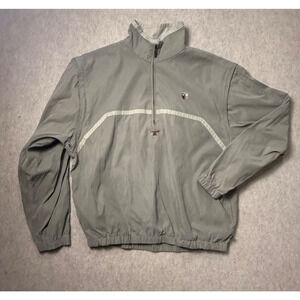 Disney Mickey Golf Firethorn Jacket Vest Zip Off Removable Sleeves Men's XL Vtg